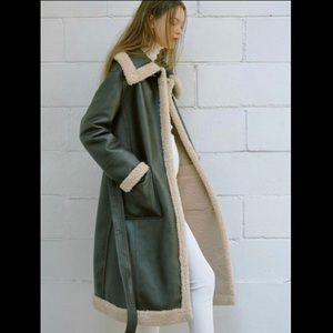 FRONTROW x RECTO Reversible Eco Shearing Coat